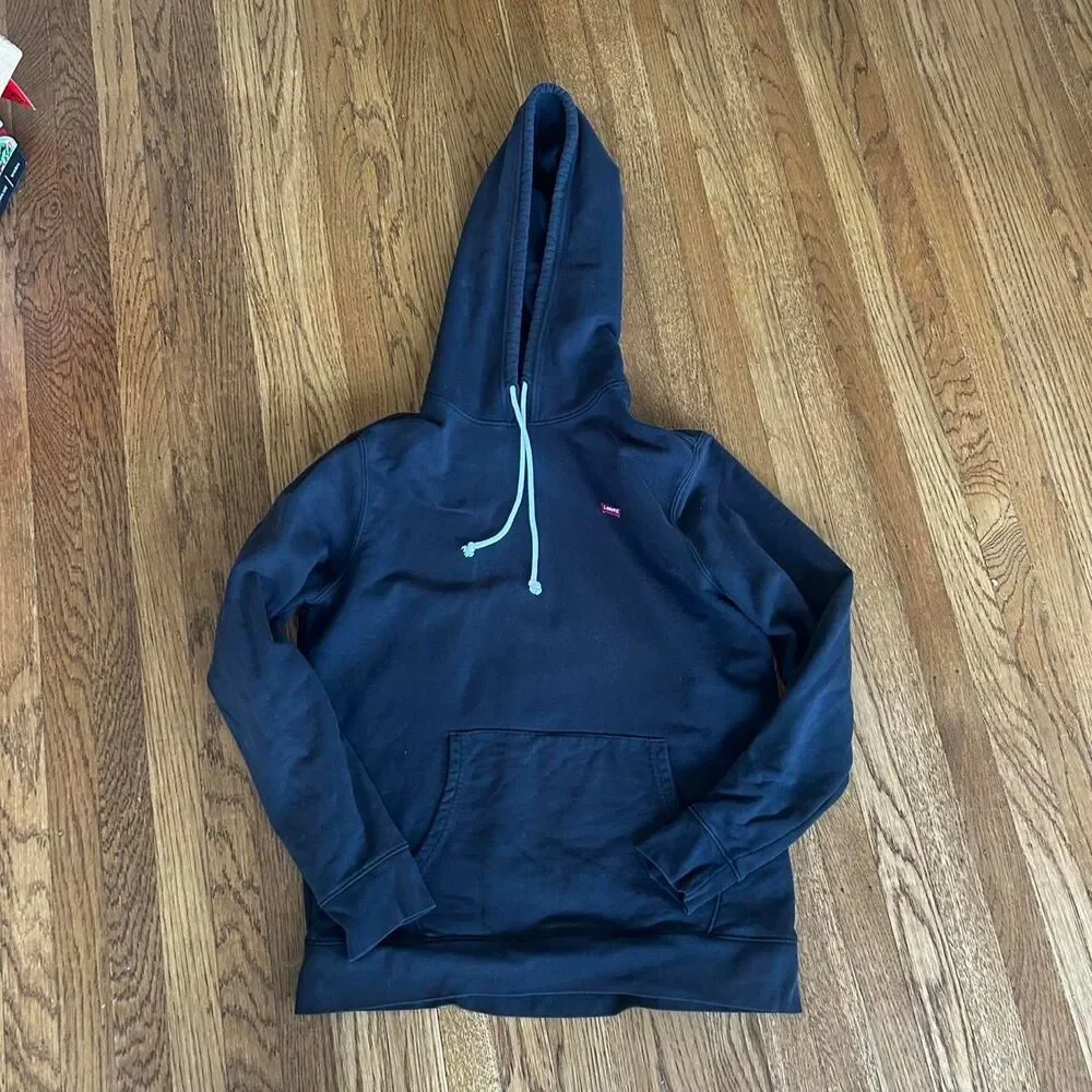 Faded Black Hoodie